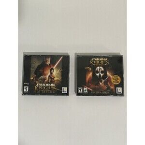 Star Wars: Knights of the Old Republic 1&2 Very Clean Disc No Manuals/Big Box PC